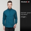 men blackish green shirt 